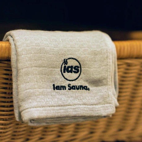 「Iam Sauna」ガーゼフェイスタオル