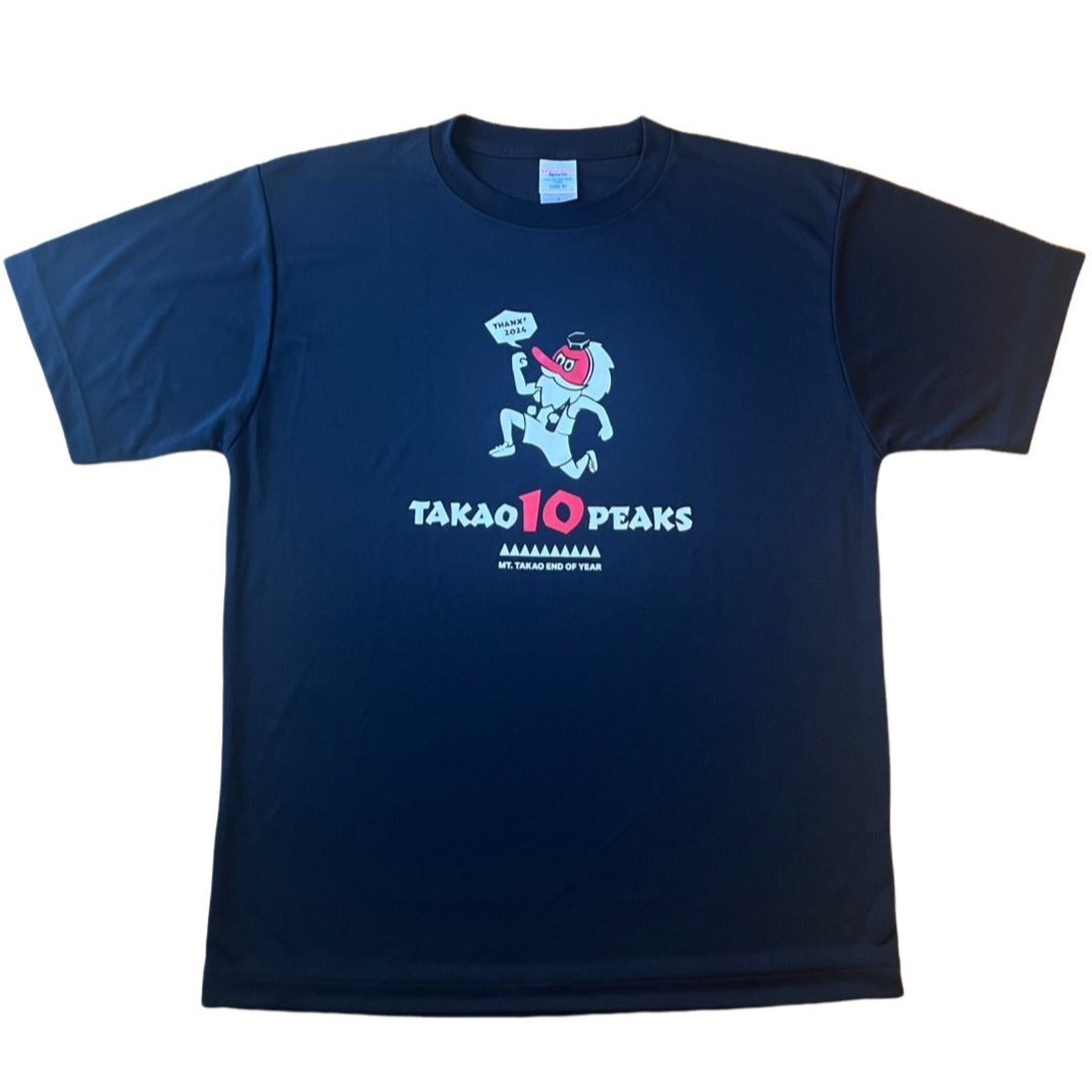「Iam Sauna」ドライシルキータッチ 半袖 Tシャツ 「mt.takao」