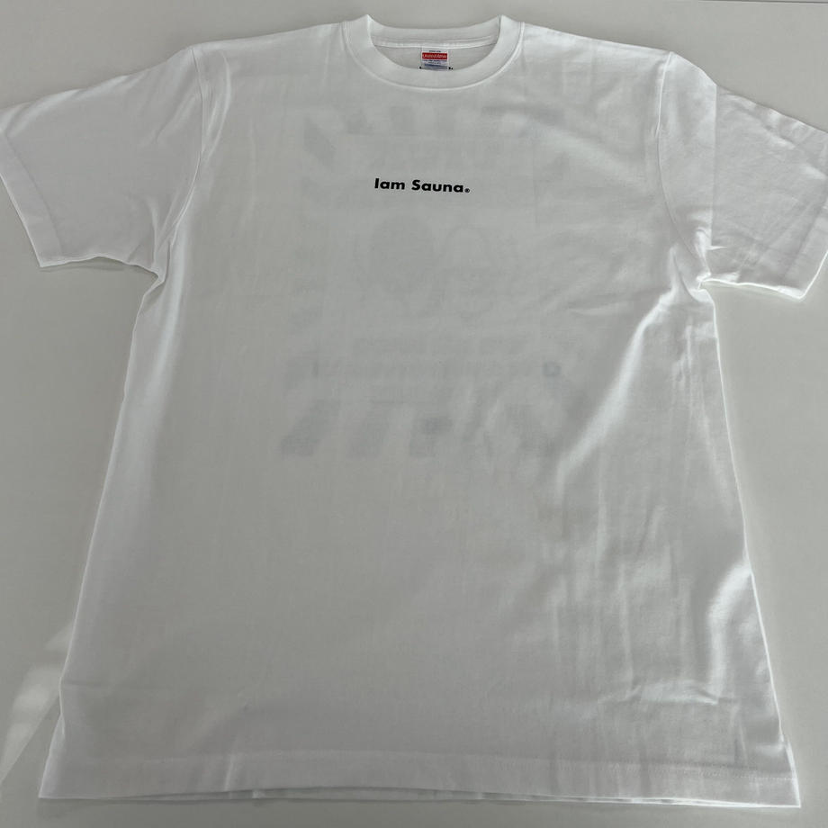 「Iam Sauna」 半袖GoodsTシャツ (VIVA) WHT