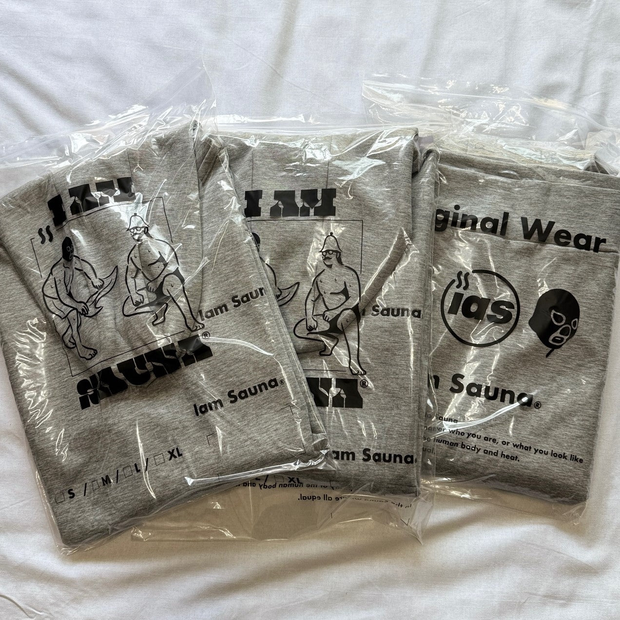 「Iam Sauna」 プルオーバー パーカー