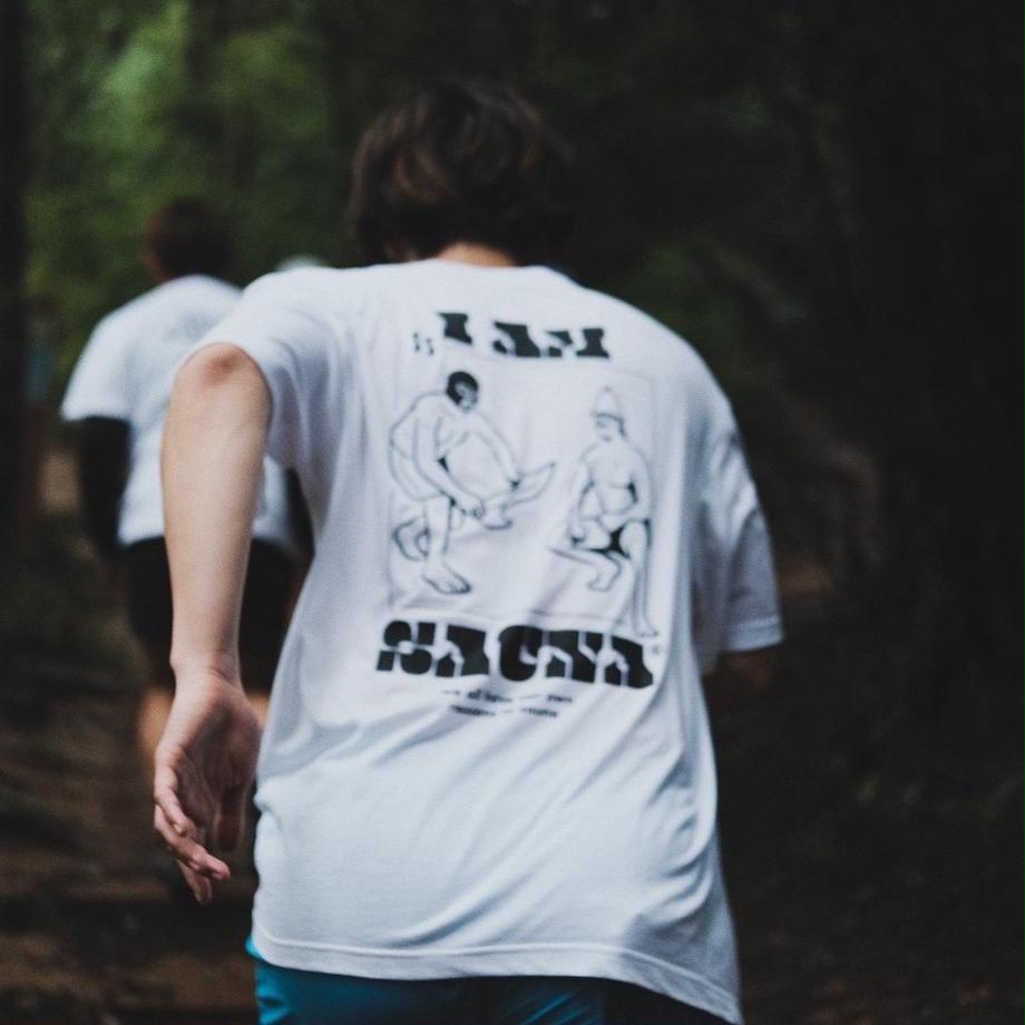 「Iam Sauna」 半袖GoodsTシャツ (NEPPA) WHT