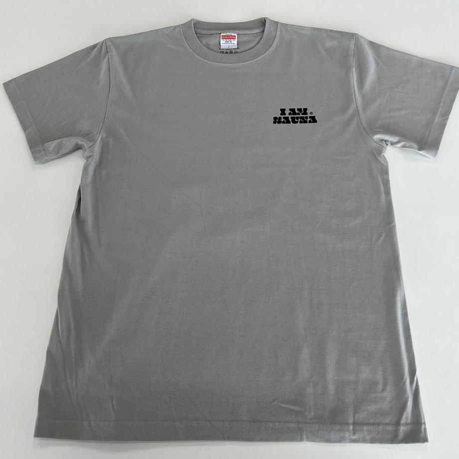 「Iam Sauna」 半袖GoodsTシャツ (BOAD) GRY