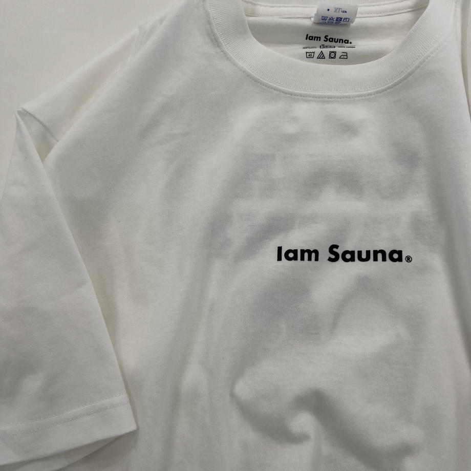「Iam Sauna」 半袖GoodsTシャツ (VIVA) WHT