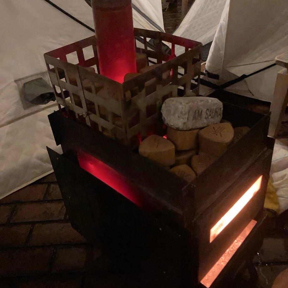 【ストーブ 単品】テントサウナ用 「Iam Sauna」 国産 高火力 高効率 薪ストーブ 「tanzawa3」